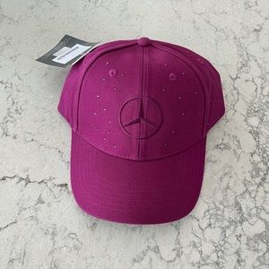 Mercedes Benz hat with Swarovski crystals